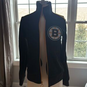 Boston Bruins Zip Up Jacket Size Medium